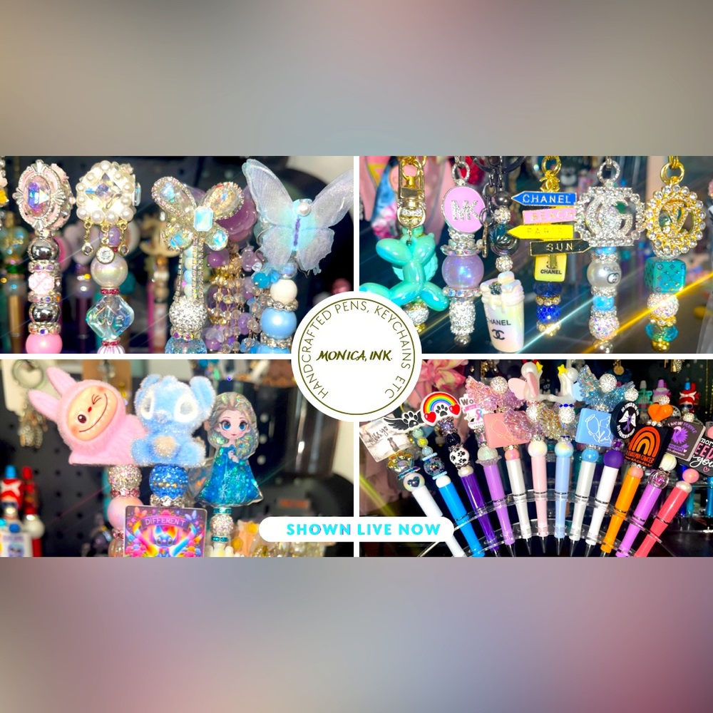 Monica, Ink. 🖋️ IS LIVE NOW on Monica_Dis ✍🏻✍🏾 ✍🏽
✨✨CUSTOM & HANDCRAFTED ITEMS✨✨
